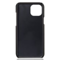 Miniatyrbild 4 av 4: SKALO iPhone 15 PU-Läder Korthållare Skal - Svart Svart