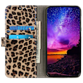 Miniatyrbillede 2 af 8: SKALO Motorola Edge 30 Ultra 5G Leopardmønstret pungetui i PU-læder Multicolor