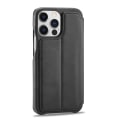 Miniatyrbillede 10 af 10: SKALO iPhone 15 Pro Max LC.IMEEKE Pungetui i PU-læder - Sort Black