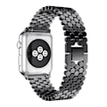 Miniatyrbild 3 av 4: SKALO Fish Scale Metallarmband Apple Watch Ultra 2 49mm - Fler färger Svart