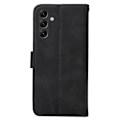 Miniatyrbillede 9 af 9: SKALO Samsung A15 5G PU-læder Pungetui - Vælg farve Black