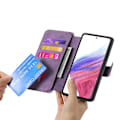Miniatyrbillede 4 af 11: SKALO Samsung A26 5G CASENEO MW-03 Flip Cover - Lilla Purple