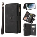 Miniatyrbillede 1 af 11: SKALO Samsung A04s 4G Big Wallet 17-RUM Pungetui - Sort Black