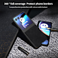 Miniatyrbillede 5 af 6: SKALO Motorola Razr 50 5G ABEEL PU læder Fold Cover - Sort Black