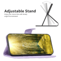 Miniatyrbillede 2 af 9: SKALO iPhone 15 Pro BINFEN COLOR Quiltet Pung - Lilla Purple