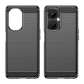 Pikkukuva 7 / 9: SKALO OnePlus Nord CE 3 Lite 5G Armor Carbon Iskunkestävä TPU suojakuori - Valitse väri Black