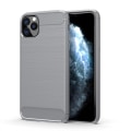 Miniatyrbild 4 av 7: SKALO iPhone 11 Pro Armor Carbon Stöttåligt TPU-skal - Fler färger Svart