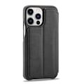 Miniatyrbillede 10 af 10: SKALO iPhone 15 Pro LC.IMEEKE Pungetui i PU-læder - Sort Black
