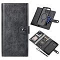 Miniatyrbillede 1 af 5: VILI iPhone 16 Pro Max GVB Series Flip Cover m. pung i PU-læder - Sort Black