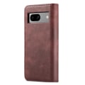 Miniatyrbillede 10 af 11: DG MING Google Pixel 7a 2-i-1 Magnet Pungetui - Rød Red
