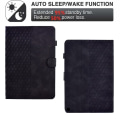 Miniatyrbild 5 av 10: SKALO Amazon Fire HD 10/10 Plus (2021) Embossed PU-Läder Fodral - Svart Svart