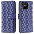 Pikkukuva 1 / 8: SKALO Xiaomi Redmi 10C BINFEN COLOR Tikattu Lompakko - Sininen Blue