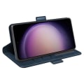 Miniatyrbillede 3 af 6: SKALO Samsung S23 FE Premium Wallet Flip Cover - Blå Blue