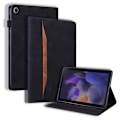 Pikkukuva 1 / 6: SKALO Samsung Tab A9 PU-nahkainen Lompakkokotelo - Musta Black