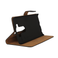 Pikkukuva 3 / 8: Plånboksfodral Äkta Skinn LG G4 Brown