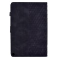 Pikkukuva 10 / 10: SKALO Amazon Fire HD 10/10 Plus (2021) Embossed PU-nahkainen Lompakkokotelo - Musta Black