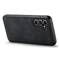 Miniatyrbillede 5 af 6: DG MING Samsung A56 5G Premium PU-læder Hybrid Cover - Sort Black