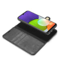 Miniatyrbillede 7 af 10: DG MING Samsung A22 4G 2-i-1 Magnet Plånboksfodral - Svart Black