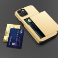 Miniatyrbillede 6 af 11: SKALO iPhone 14 Plus Armor Cover kortholder - Guld Gold