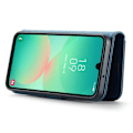 Miniatyrbillede 3 af 9: DG MING Samsung A26 5G 2-i-1 Magnet Flip Cover - Blå Blue