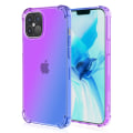 Miniatyrbillede 1 af 4: SKALO iPhone 15 Plus Gradient Ekstra stærk TPU-cover - Lilla/Blå Multicolor
