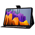 Miniatyrbillede 3 af 10: SKALO Samsung Tab S7/S8 PU-læder Flip Cover - Brun Brown