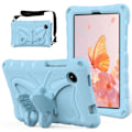 Miniatyrbild 1 av 7: SKALO Xiaomi Redmi Pad SE 8.7 Butterfly EVA Fodral - Ljusblå Ljusblå