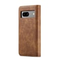 Pikkukuva 10 / 10: DG MING Google Pixel 8a 2-in-1 magneetti lompakkokotelo - Ruskea Brown