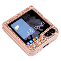 Miniatyrbild 3 av 6: SKALO Samsung Z Flip6 Glitter TPU Skal - Blå Blå