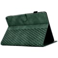 Miniatyrbillede 4 af 10: SKALO Amazon Fire HD 10/10 Plus (2021) Embossed PU-læder Flip Cover - Grøn Green