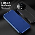 Pikkukuva 3 / 7: SKALO Xiaomi Redmi Note 14 Pro+ 5G Clear View Lompakkokotelo - Musta Black