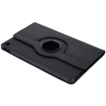 Miniatyrbillede 9 af 11: SKALO Lenovo Tab M10 Plus 10.6" (Gen 3) 360 Litchi Flip Cover - Sort Black