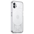 Miniatyrbild 2 av 6: SKALO Nothing Phone (1) Shockproof Clear Hybrid Skal - Transparent Transparent
