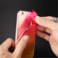 Pikkukuva 4 / 9: Gradient färgade Silikon TPU-Skal till iPhone 7/8 - Olika färger MultiColor Grön/Gul