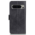 Pikkukuva 7 / 7: SKALO Google Pixel 8 Pro Premium Wallet Lompakkokotelo - Musta Black