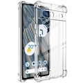 Miniatyrbillede 1 af 7: IMAK Google Pixel 7a Ekstra stærk TPU-cover - Gennemsigtig Transparent