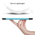 Pikkukuva 9 / 9: SKALO Samsung Tab S8 Trifold Suojakotelo - Turkoosi Turquoise