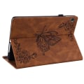 Miniatyrbillede 4 af 6: SKALO Lenovo Tab M7 (Gen 3) Mandala Butterfly Flip Cover - Brun Brown