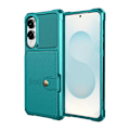 Miniatyrbillede 2 af 6: SKALO Samsung S25 Edge Stødresistent Cover med Pung- Turkis Turquoise