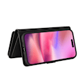 Miniatyrbild 6 av 11: SKALO iPhone 16 Big Wallet 17-FACK Plånboksfodral - Svart Svart
