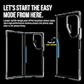 Miniatyrbild 10 av 11: SKALO Samsung Z Fold6 TPU Clear Hybrid Skal - Transparent Transparent