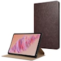 Miniatyrbild 1 av 8: SKALO Lenovo Tab Plus 11.5" PU-Läder TPU Fodral - Brun Brun