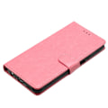 Pikkukuva 5 / 7: SKALO Samsung A26 5G PU-nahka Lompakkokotelo - Valitse väri Pink
