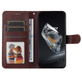 Miniatyrbillede 3 af 9: SKALO OnePlus 12 5G PU-læder Pungetui - Vælg farve Brown