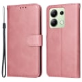 Miniatyrbild 2 av 9: SKALO Xiaomi Redmi Note 13 4G PU-Läder Plånboksfodral - Fler färger Rosa