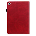 Miniatyrbillede 9 af 11: SKALO Samsung Tab A8 PU-læder Flip Cover - Rød Red
