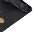 Pikkukuva 4 / 7: SKALO iPhone 15 Pro Max Premium Wallet Lompakkokotelo - Musta Black