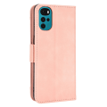 Pikkukuva 9 / 9: SKALO Motorola Moto G22 6-lokeroa Lompakkokotelo - Pinkki Pink