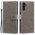 Miniatyrbillede 1 af 7: SKALO Samsung A04s 4G Mandala Flip Cover - Grå Grey