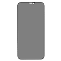 Miniatyrbild 2 av 2: 2-PACK SKALO iPhone 12 Pro Max Privacy Skärmskydd Härdat Glas - Svart Svart